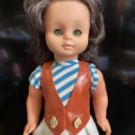 Кукла ГДР, в родной одежде