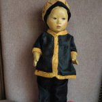 Антикварная кукла китаянка Удача Hoo Choy