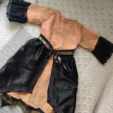Платье для антикварной куклы, старинное
