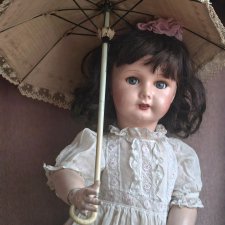 Говорящая француженка Адэлька с зонтиком