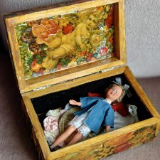 Французская куколка с гардеробом