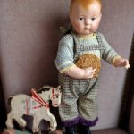 Мальчик-Печенька с лошадкой