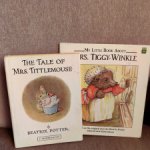 2 винтажные книжечки Beatrice Potter