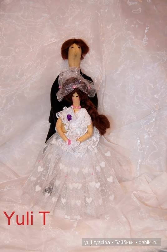 Игрушки Тильды, Мишки , зайки , Свадебные пары)Чулочные _ попики) (фото 6)