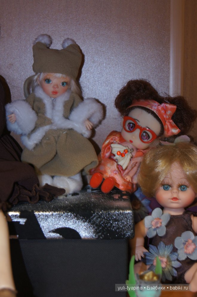 Новый наряд Ани или как она посетила елку(Авторская кукла от Татьяны Филенко)