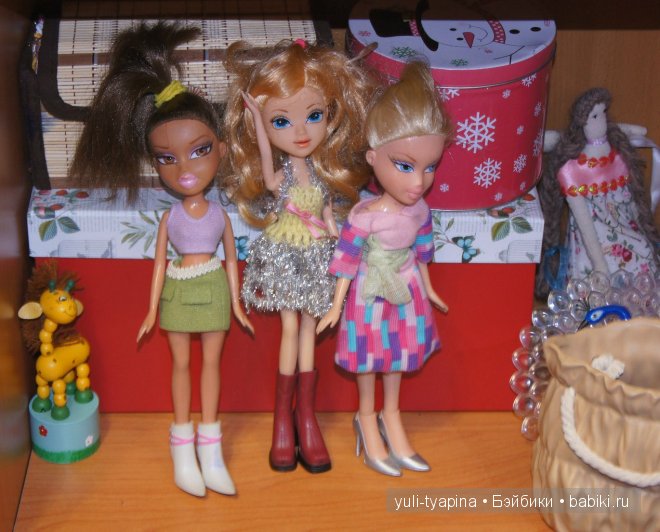 Новый наряд Ани или как она посетила елку(Авторская кукла от Татьяны Филенко) (фото 4)