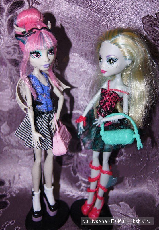 Мои куклы Monster High — Куклы Monster High и Ever After High: G1