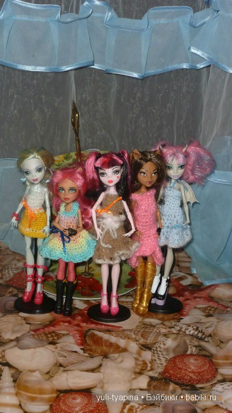 Мои куклы Monster High — Куклы Monster High и Ever After High: G1 (фото 2)