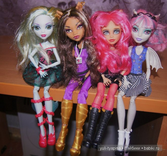 Мои куклы Monster High — Куклы Monster High и Ever After High: G1 (фото 10)