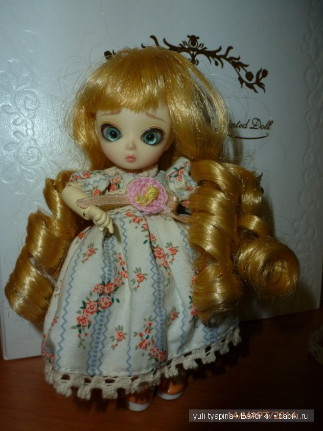 Примула - цветочек — Куклы Ai Doll и Pangju (Панджу): Tiny BJD (БЖД)