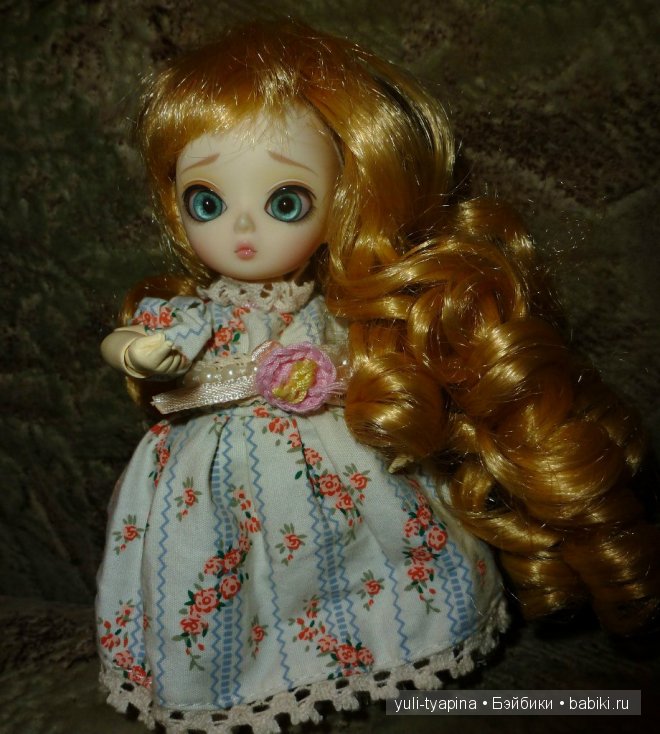 Примула - цветочек — Куклы Ai Doll и Pangju (Панджу): Tiny BJD (БЖД) (фото 8)