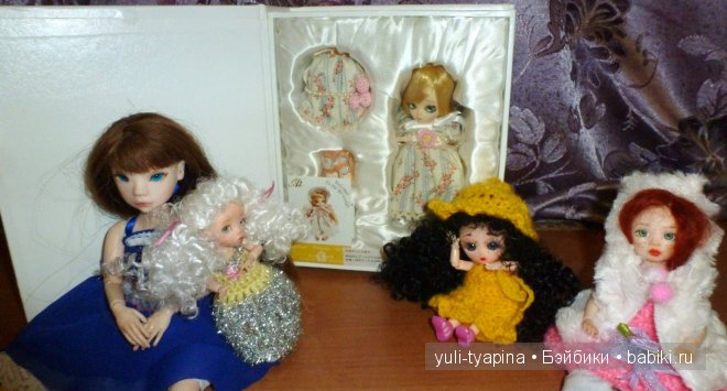 Примула - цветочек — Куклы Ai Doll и Pangju (Панджу): Tiny BJD (БЖД) (фото 2)