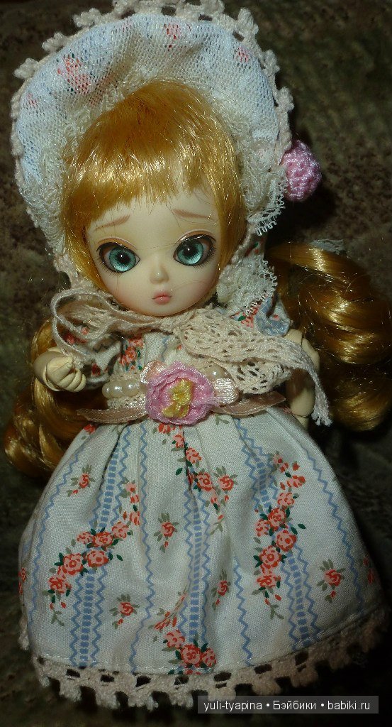 Примула - цветочек — Куклы Ai Doll и Pangju (Панджу): Tiny BJD (БЖД) (фото 10)