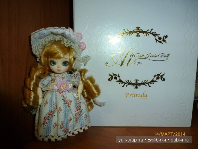 Примула - цветочек — Куклы Ai Doll и Pangju (Панджу): Tiny BJD (БЖД) (фото 3)