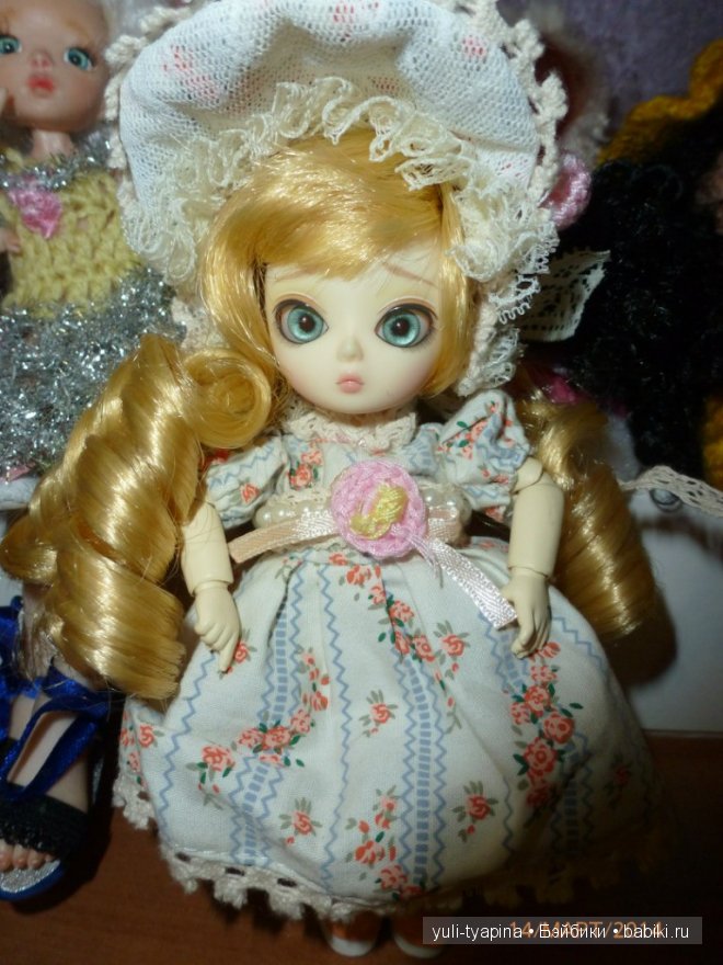 Примула - цветочек — Куклы Ai Doll и Pangju (Панджу): Tiny BJD (БЖД)