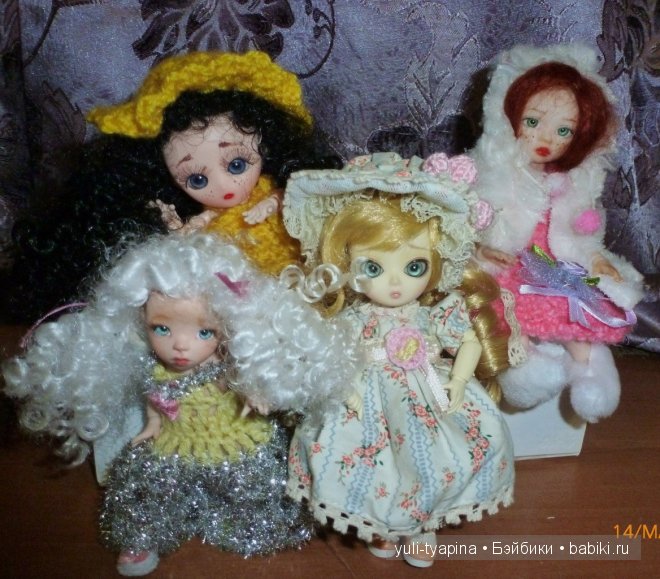 Примула - цветочек — Куклы Ai Doll и Pangju (Панджу): Tiny BJD (БЖД)