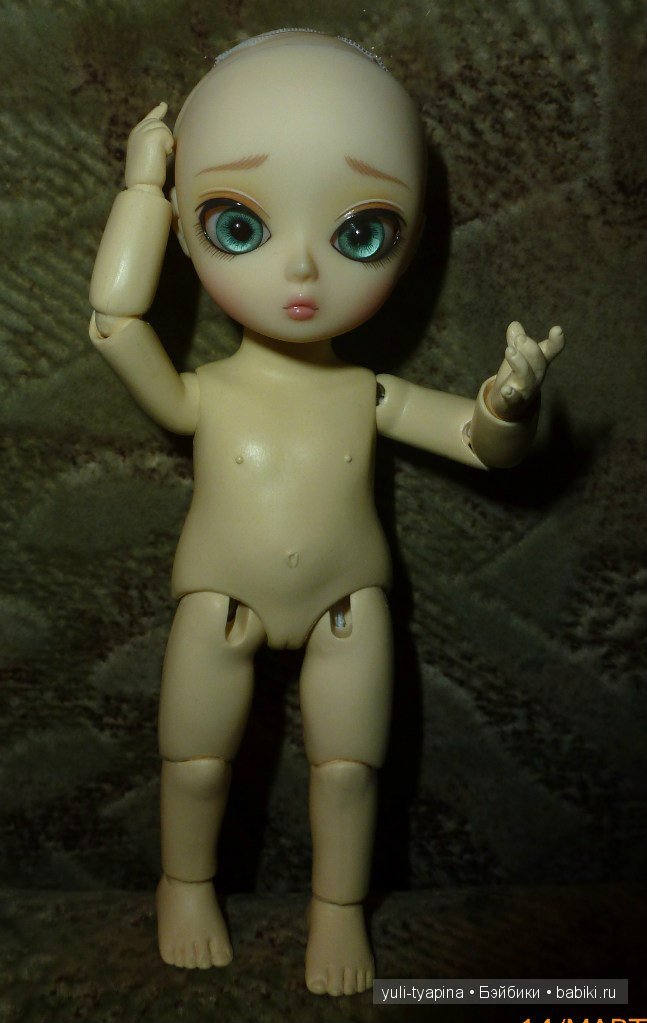 Примула - цветочек — Куклы Ai Doll и Pangju (Панджу): Tiny BJD (БЖД) (фото 4)