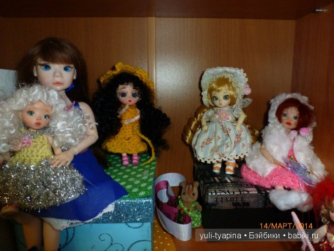 Примула - цветочек — Куклы Ai Doll и Pangju (Панджу): Tiny BJD (БЖД)