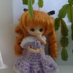 Моя вторая малышка Обитсу - Амина. С глазками аниме!