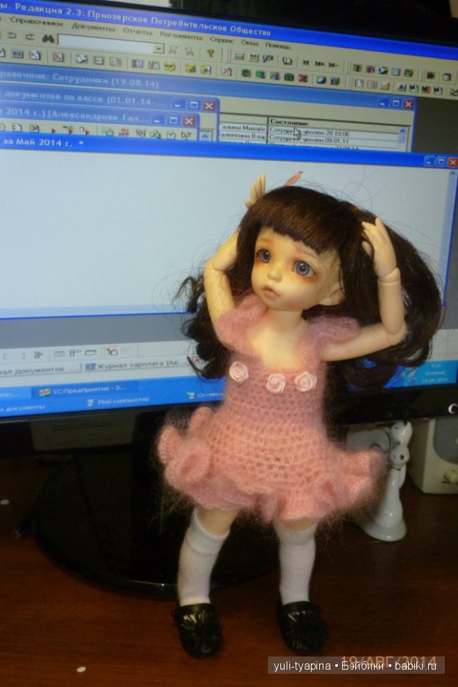 Один день из кукольной жизни Little fee Ante Василисы)