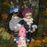 Малышки вышли погулять !