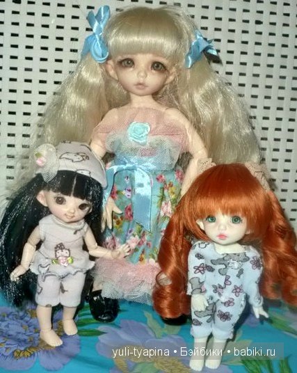 Обновки для моих любимых кукол BJD