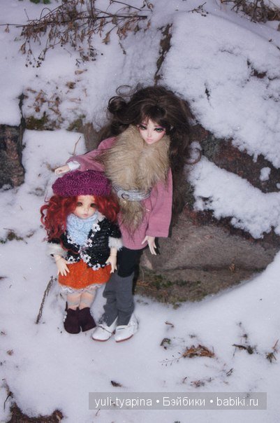 Прогулочка! Олеся и Василиса, две красавицы от Fairyland Хлоя и Литтфи анте