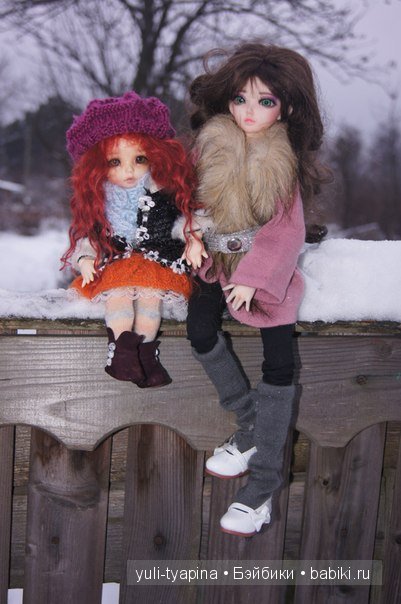 Прогулочка! Олеся и Василиса, две красавицы от Fairyland Хлоя и Литтфи анте