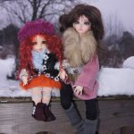 Прогулочка! Олеся и Василиса, две красавицы от Fairyland Хлоя и Литтфи анте