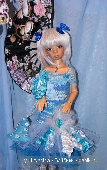 Новое платья! Для гибрида Kaye Wiggs Нелли на теле Zaoll (dollmore) (фото 2)