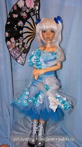 Новое платья! Для гибрида Kaye Wiggs Нелли на теле Zaoll (dollmore) (фото 8)