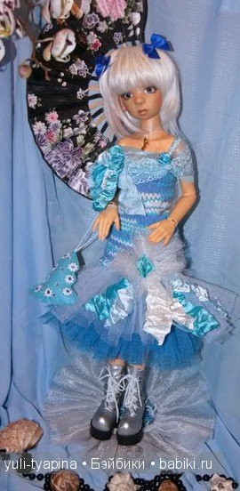 Новое платья! Для гибрида Kaye Wiggs Нелли на теле Zaoll (dollmore) (фото 4)