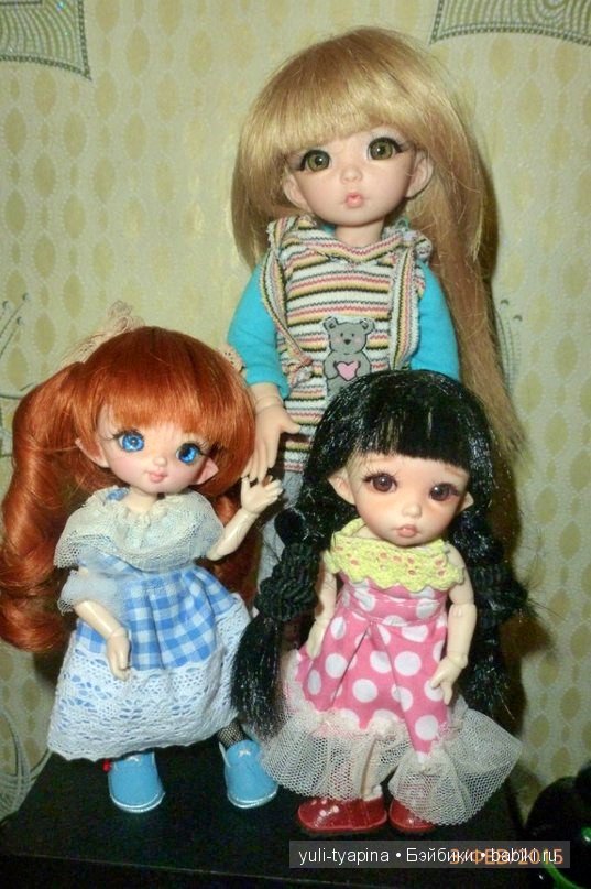 Обожаю своих кукол . Или новенькие PukiFee Love Фейриленд и Luts Tiny Delf Alice