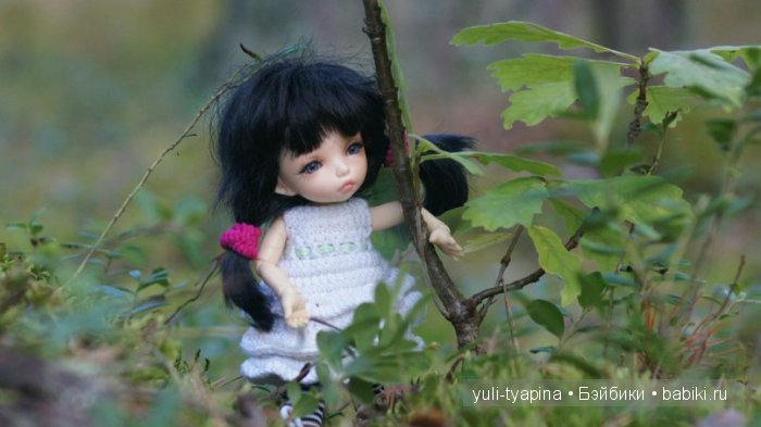 Юлена,(Пукифи антешка) прогулка. Или сказочный лес