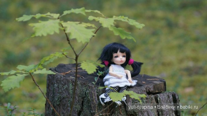 Юлена,(Пукифи антешка) прогулка. Или сказочный лес