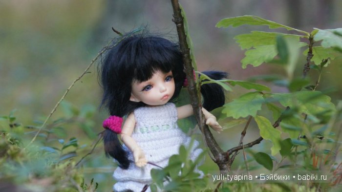 Юлена,(Пукифи антешка) прогулка. Или сказочный лес