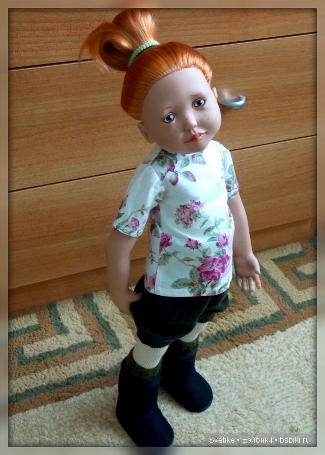 Новый наряд для Танечки — Игровые куклы Zwergnase (Цвергназе) Junior: Джуниор (фото 3)