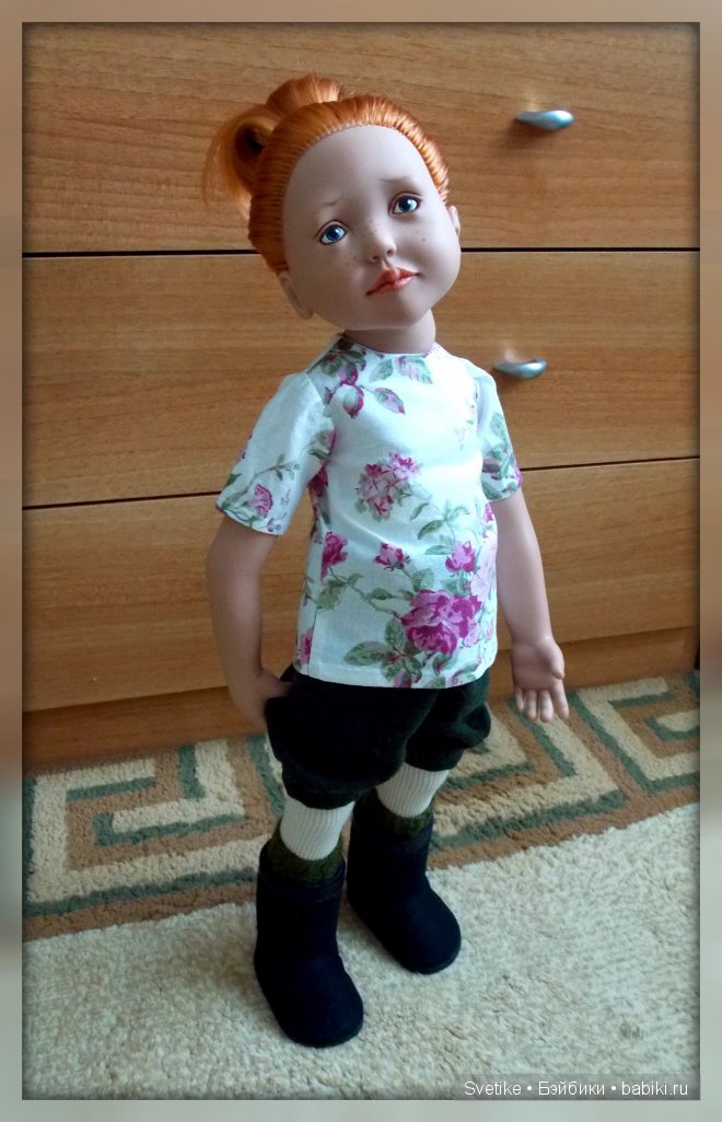 Новый наряд для Танечки — Игровые куклы Zwergnase (Цвергназе) Junior: Джуниор (фото 2)