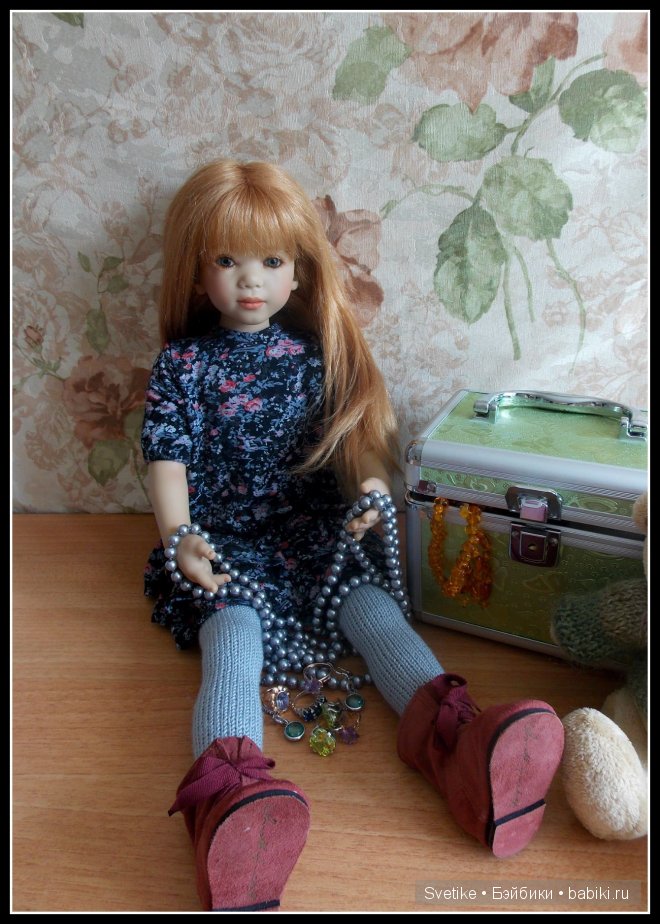 Фиби- мамина дочка. Кукла Annette Himstedt (фото 6)