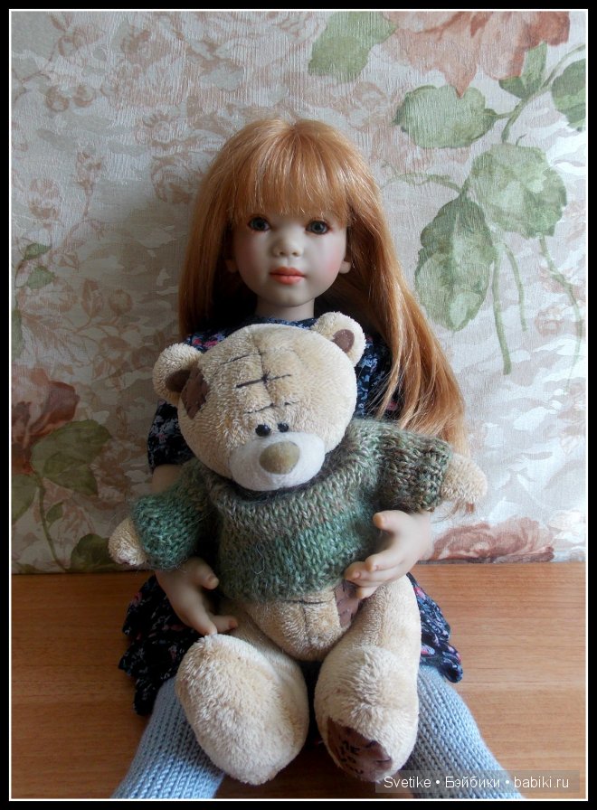 Фиби- мамина дочка. Кукла Annette Himstedt (фото 3)