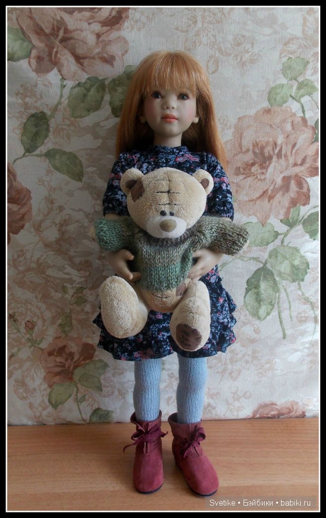 Фиби- мамина дочка. Кукла Annette Himstedt