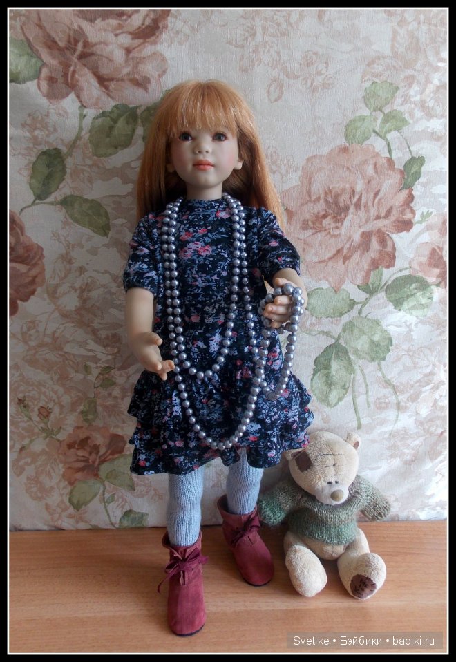 Фиби- мамина дочка. Кукла Annette Himstedt (фото 4)