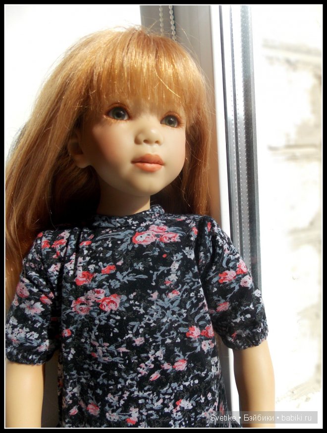 Фиби- мамина дочка. Кукла Annette Himstedt