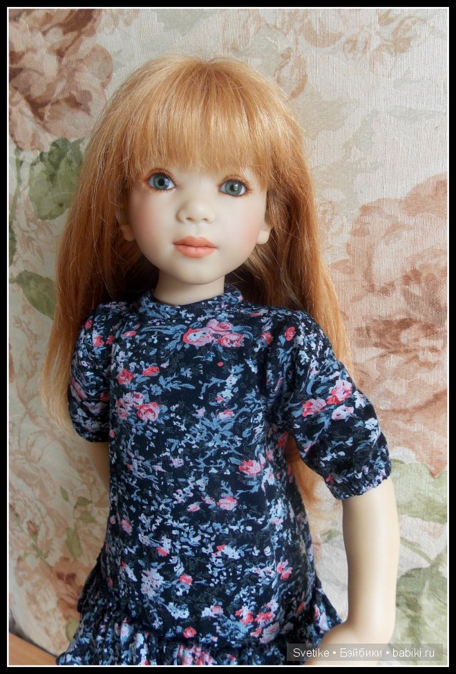 Фиби- мамина дочка. Кукла Annette Himstedt