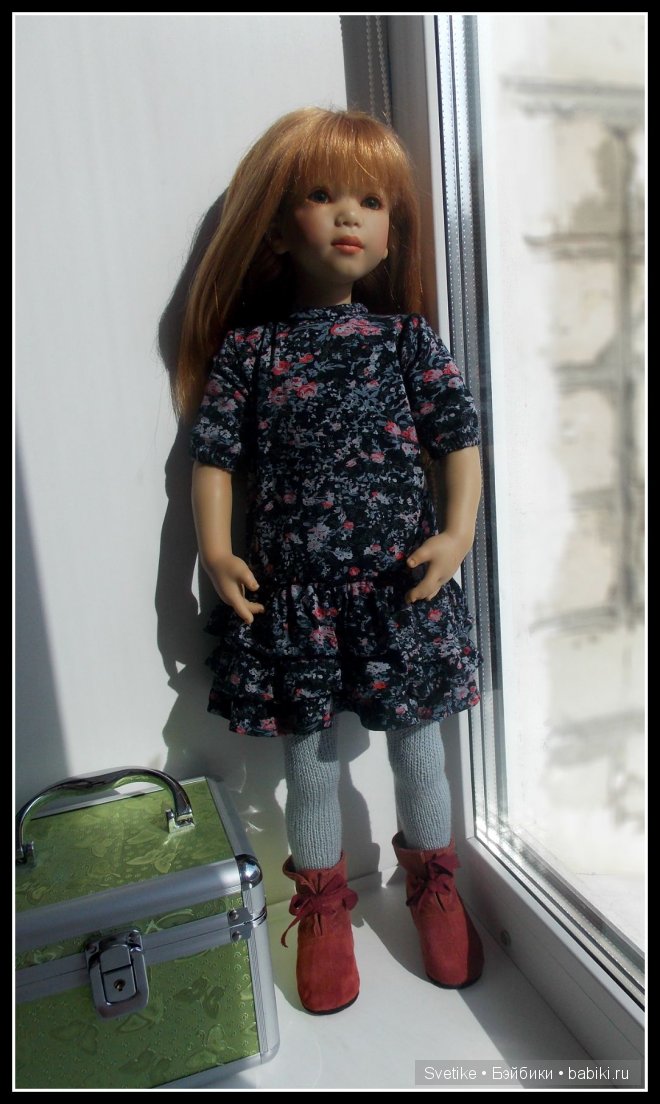 Фиби- мамина дочка. Кукла Annette Himstedt