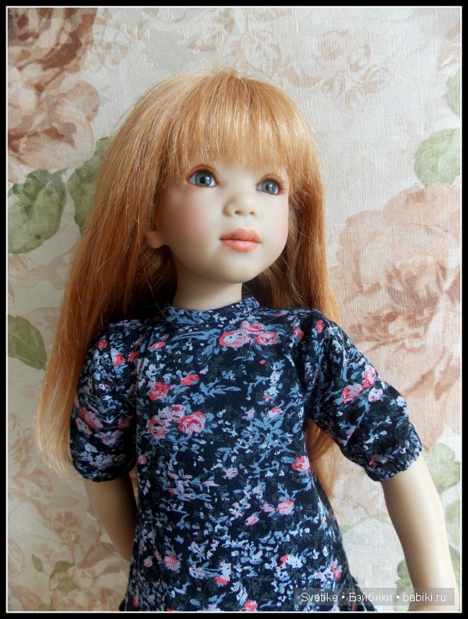 Фиби- мамина дочка. Кукла Annette Himstedt