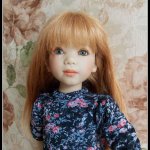 Фиби- мамина дочка. Кукла Annette Himstedt