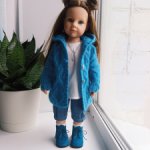 Комплект одежды с обувью "Лазурный"