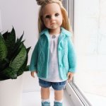 Комплект одежды с обувью "Бирюзовый"