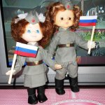 МК Солдатская форма 1941-1945 года для кукол